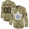 Custom Toronto Maple Leafs Jersey Name And Number Camo