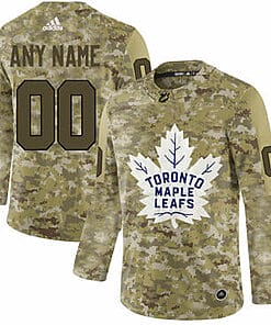 Custom Toronto Maple Leafs Jersey Name And Number Camo