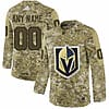 Custom Vegas Golden Knights Jersey Name And Number Camo