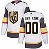 Custom Vegas Golden Knights Jersey Name And Number White NHL