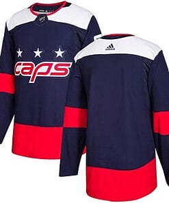 Custom Washington Capitals Jersey Name And Number 2018 Navy Blank Stadium Series NHL