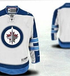 Custom Winnipeg Jets Jersey Name And Number 2012 White