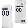Custom Xavier Musketeers Jersey College Basketball White 2 Custom Xavier Musketeers Jersey College Basketball White