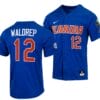 Hurston Waldrep Jersey Florida Gators 2023 College World Series Royal #12 NCAA Baseball