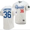 Wyatt Langford Jersey Florida Gators 2023 College World Series White #36 Replica NCAA Baseball 5 Wyatt Langford Jersey Florida Gators 2023 College World Series White #36 Replica NCAA Baseball
