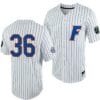 Wyatt Langford Jersey Florida Gators #36 White Royal 2023 College World Series NCAA Baseball 4 Wyatt Langford Jersey Florida Gators #36 White Royal 2023 College World Series NCAA Baseball