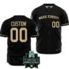 Custom Wake Forest Demon Deacons Jersey Name and Number Baseball NCAA 2023 College World Series Black #00 4 Custom Wake Forest Demon Deacons Jersey Name and Number Baseball NCAA 2023 College World Series Black #00