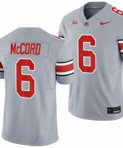 Ohio State Buckeyes #6 Kyle McCord 2023 Alternate Gary Limited Football Jersey