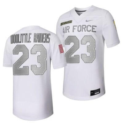 Air Force Falcons Doolittle Raiders Jersey #23 Football Rivalry Legacy Series White