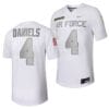 Air Force Falcons Haaziq Daniels Jersey #4 Football Rivalry Legacy Series White 6 Air Force Falcons Haaziq Daniels Jersey #4 Football Rivalry Legacy Series White