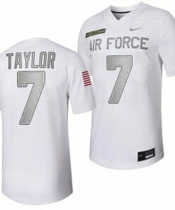 Air Force Falcons Trey Taylor Jersey #7 Football Rivalry Legacy Series White