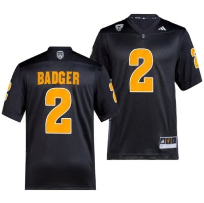 Arizona State Sun Devils Elijhah Badger Jersey #2 Premier Black College Football 2023