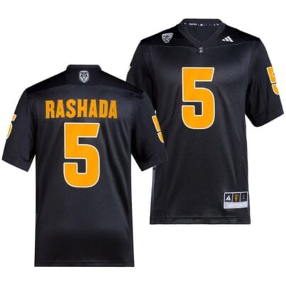 Arizona State Sun Devils Jaden Rashada Jersey #5 Premier Black College Football 2023