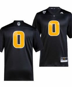 Arizona State Sun Devils Jersey #0 Premier Black College Football 2023
