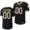 Custom Wake Forest Demon Deacons Jersey Name and Number Home College Football Black Replica 6 Custom Wake Forest Demon Deacons Jersey Name and Number Home College Football Black Replica