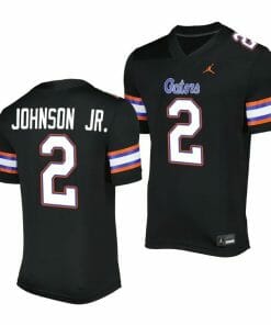 Florida Gators Montrell Johnson Jr. Jersey #2 Alternate Game Black 2023 Salute To Service Uniform