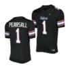 Florida Gators Ricky Pearsall Jersey #1 Alternate Game Black 2023 Salute To Service Uniform