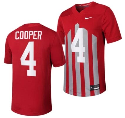 Iowa State Cyclones Jeremiah Cooper Jersey Throwback College Football Game Cardinal #4