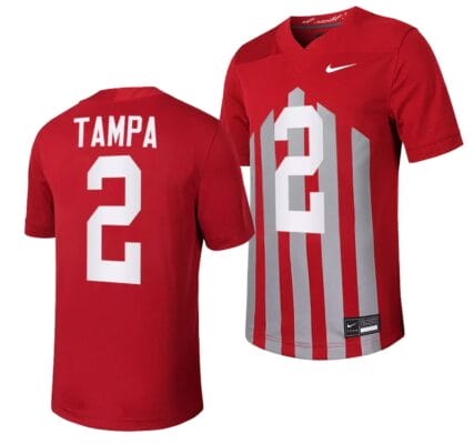 Iowa State Cyclones TJ Tampa Jersey Throwback College Football Game Cardinal #2