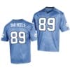 North Carolina Tar Heels Jersey #89 College Football 2023 Replica Blue