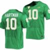 Notre Dame Fighting Irish #10 Sam Hartman Jersey College Football Green 2023 7 Notre Dame Fighting Irish #10 Sam Hartman Jersey College Football Green 2023