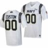 Custom Navy Midshipmen Jersey Name and Number 2023 Aer Lingus College Football Classic White Replica Jersey 7 Custom Navy Midshipmen Jersey Name and Number 2023 Aer Lingus College Football Classic White Replica Jersey