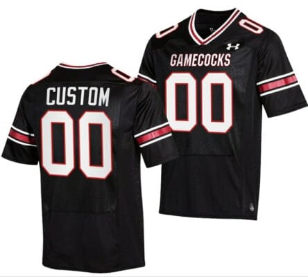 Custom South Carolina Gamecocks Jersey Name and Number Football Stitched Black 10 Custom South Carolina Gamecocks Jersey Name and Number Football Stitched Black