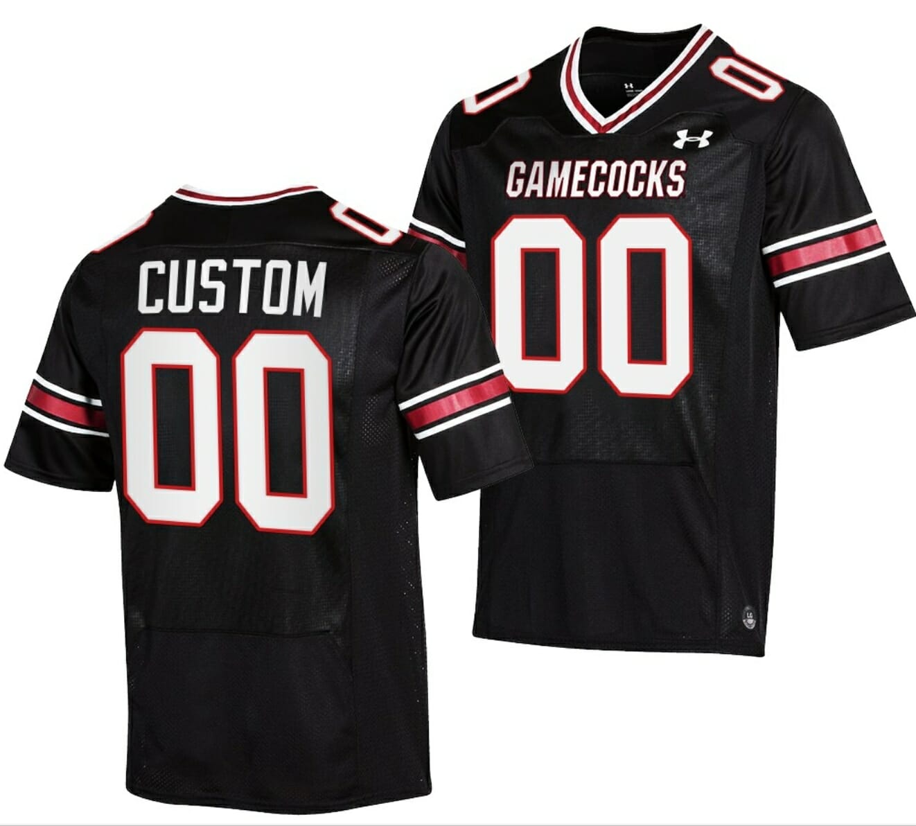 Custom South Carolina Gamecocks Jersey Name and Number Football Stitched Black 1 Custom South Carolina Gamecocks Jersey Name and Number Football Stitched Black