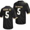 Colorado Buffaloes Jimmy Horn Jr Jersey #5 NIL College Football Black