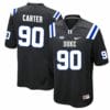Duke Blue Devils DeWayne Carter Jersey #90 College Football Black