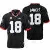 Georgia Bulldogs JT Daniels Jersey #18 College Football Game Black
