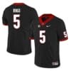 Georgia Bulldogs Kelee Ringo Jersey #5 College Football Game Black