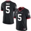 Georgia Bulldogs Kelee Ringo Jersey #5 College Football Game Black Alternative 7 Georgia Bulldogs Kelee Ringo Jersey #5 College Football Game Black Alternative
