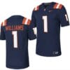 Illinois Fighting Illini Isaiah Williams Jersey #1 College Football Stitched Navy 2023 6 Illinois Fighting Illini Isaiah Williams Jersey #1 College Football Stitched Navy 2023