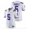 LSU Tigers Jayden Daniels Jersey #5 College Football White 7 LSU Tigers Jayden Daniels Jersey #5 College Football White