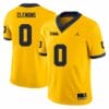 Michigan Wolverines Darrius Clemons Jersey #0 College Football Game Yellow 6 Michigan Wolverines Darrius Clemons Jersey #0 College Football Game Yellow