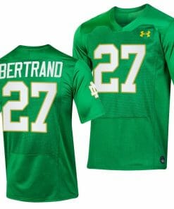 Notre Dame Fighting Irish JD Bertrand Jersey #27 Replica College Football 2023 Green