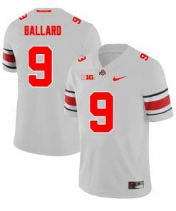 Ohio State Buckeyes Jayden Ballard Jersey #9 College Football Game Gray