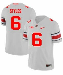 Ohio State Buckeyes Sonny Styles Jersey #6 College Football Game Gray
