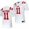 Ole Miss Rebels Jordan Watkins Jersey #11 Untouchable College Football 2023 White 7 Ole Miss Rebels Jordan Watkins Jersey #11 Untouchable College Football 2023 White