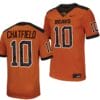 Oregon State Beavers Andrew Chatfield Jersey #10 College Football Stitched Orange 2023 6 Oregon State Beavers Andrew Chatfield Jersey #10 College Football Stitched Orange 2023