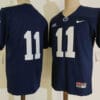 Penn State Micah Parsons Jersey #11 College Football Game Navy No Name