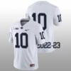 Penn State Nicholas Singleton Jersey #10 College Football Game White No Name