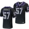 TCU Horned Frogs Johnny Hodges Jersey Alternate College Football Black Replica #57