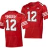 Texas Tech Red Raiders Tyler Shough Jersey #12 College Football Throwback Stitched Red