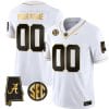 Custom Alabama Jersey Name and Number Gold Vapor Limited Alabama Map White Gold All Stitched