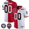 Custom Georgia Bulldogs Jersey Name and Number Football 2023 Back To Back Champions Vince Dooley Patch Split All Stitched 4 Custom Georgia Bulldogs Jersey Name and Number Football 2023 Back To Back Champions Vince Dooley Patch Split All Stitched