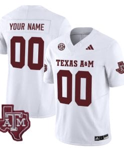 Custom Texas A and M Aggies Jersey