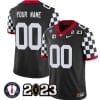 Custom Georgia Bulldogs Jersey Name and Number Football 2023 Vince Dooley Patch Black All Stitched