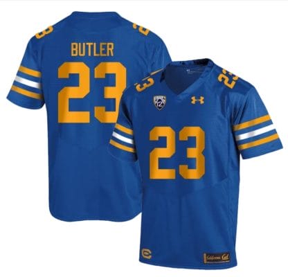 Cal Bears Dejuan Butler Jersey #23 College Football 2023 Stitched Royal